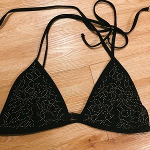 Forever 21 - Bikini Set - Black and Beaded